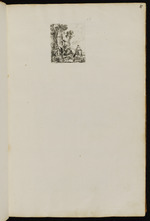 Landschaft mit Ruinen, Brunnen und zwei Reitern