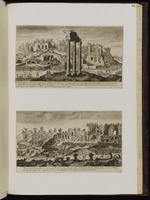 152. | 7. ––– [Vestigii] e parte del monte Palatino verso il foro Romano. / 8. ––– ,, ––––––– verso mezzo giorno che risguarda il circo Massimo | ––– ,, ––– [Aegid. Sadeler.]