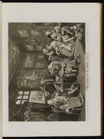 Der Heiratsvertrag zwischen dem Sohn Lord Squanderfields und der Tochter eines Kaufmanns