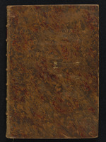 Oeuvre de Mellan, Einband Vorderdeckel