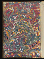 Oeuvre de Mellan, Einband Vorderdeckel innen