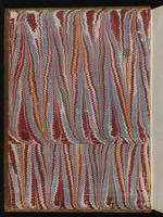 Oeuvre de D. Teniers, Einband Vorderdeckel innen