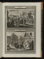 Est 6,6: Haman muss Mordechai ehren. Est 7: Haman wird an den Galgen gehängt