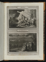 2Makk 3,23: Heliodor wird mit Hieben geschlagen. 2Makk 5,1: Gott lässt über Jerusalem kämpfende Heere durch die Lüfte jagen