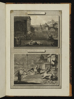 Apk 11,3-7: Die zwei Zeugen werden vom Tier getötet. Apk 13,1: Das Tier mit den zehn Hörnern und sieben Häuptern steigt aus dem Meer