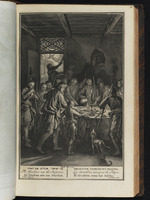 Die Israeliten essen das Passalamm