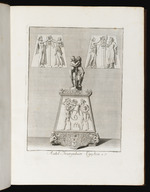 Dreiseitiger Altar mit mythologischen Reliefs