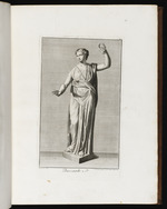 Statue einer Tambourin-Spielerin