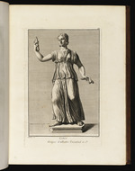 Statue der Ceres in einem Gewand, aus Alabaster