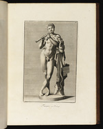 Statue eines Faun, Flöte spielend