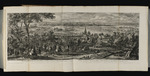 Ansicht der Stadt Lille von der Klosterkirche von Fives aus gesehen und die Armee des Königs im Jahr 1667