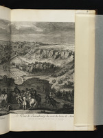 Ansicht von Luxemburg, von den Mansfelder Bädern aus gesehen