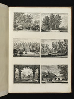 78. | Six Petites Vuës de Jardins | ,, [A. Genoels.] | ,, [v. d. Meulen]
