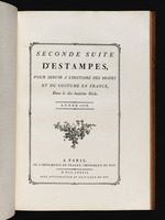 Titelblatt für "Seconde Suite d