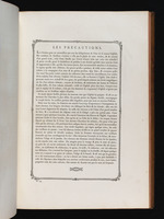 Text zum Stich "Die Vorsichtsmaßnahmen"