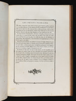 Text zum Stich "Die kleinen Paten", mit Vignette