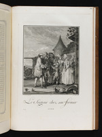 Der Gutsherr bei seinem Pächter